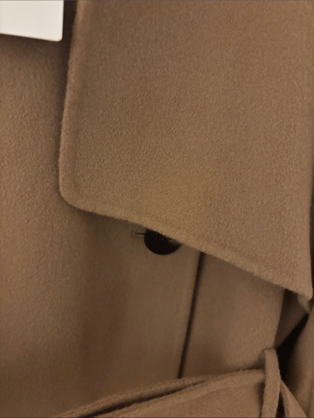 Theory Relax Double-Breasted Tan Trench Coat nwt - Picture 11 of 13